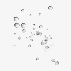 海底气泡透明的小气泡高清图片