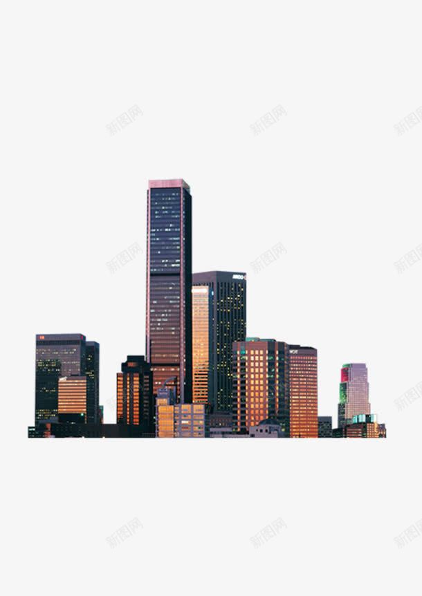 建筑物群楼体图png免抠素材_88icon https://88icon.com 建筑园林 房地产广告 楼体 楼体亮化 楼盘