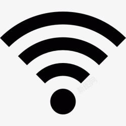 网络互联网WiFi信号图标高清图片