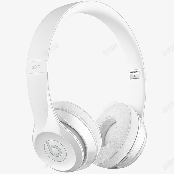 beats头戴耳机png免抠素材_88icon https://88icon.com 卡通手绘 电子产品 白色 白色耳机 耳机 装饰图