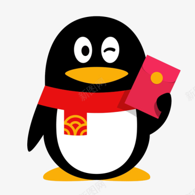 企鹅手机腾讯聊天红包图标图标