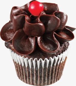 实物美味创意甜品巧克力小蛋糕素材