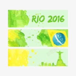 2016巴西里约奥运背景素材