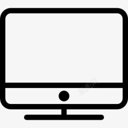 电视屏幕电脑屏幕图标高清图片
