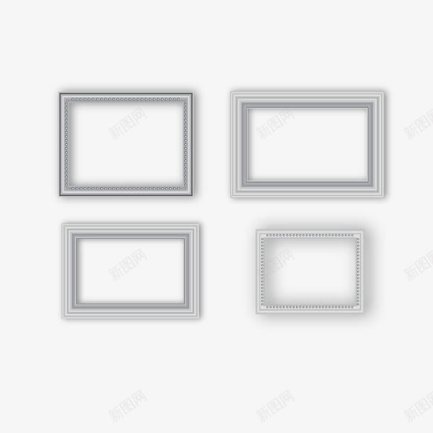 银色经典欧式油画框png免抠素材_88icon https://88icon.com 欧式 欧式油画框 油画框 画框 经典画框 西式 边框 银色
