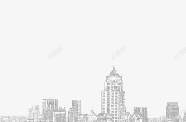 招聘海报城市装饰png免抠素材_88icon https://88icon.com 城市 招聘 招聘海报素材 海报装饰 边框装饰