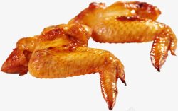 肯德基食物烤鸡翅简图高清图片