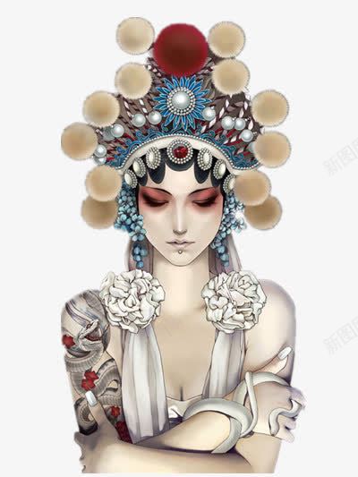 中国戏曲人物png免抠素材_88icon https://88icon.com 历史 文化 歌唱 精髓