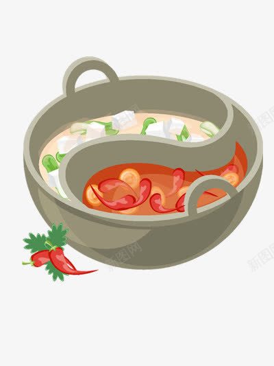 火锅png免抠素材_88icon https://88icon.com 海底捞 火锅店 美食 辣