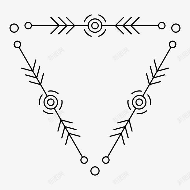 三角形边框png免抠素材_88icon https://88icon.com 三角形边框 图形 底纹 抽象 现代花纹 线性 线性花纹底纹 花纹 花纹背景 黑色线条