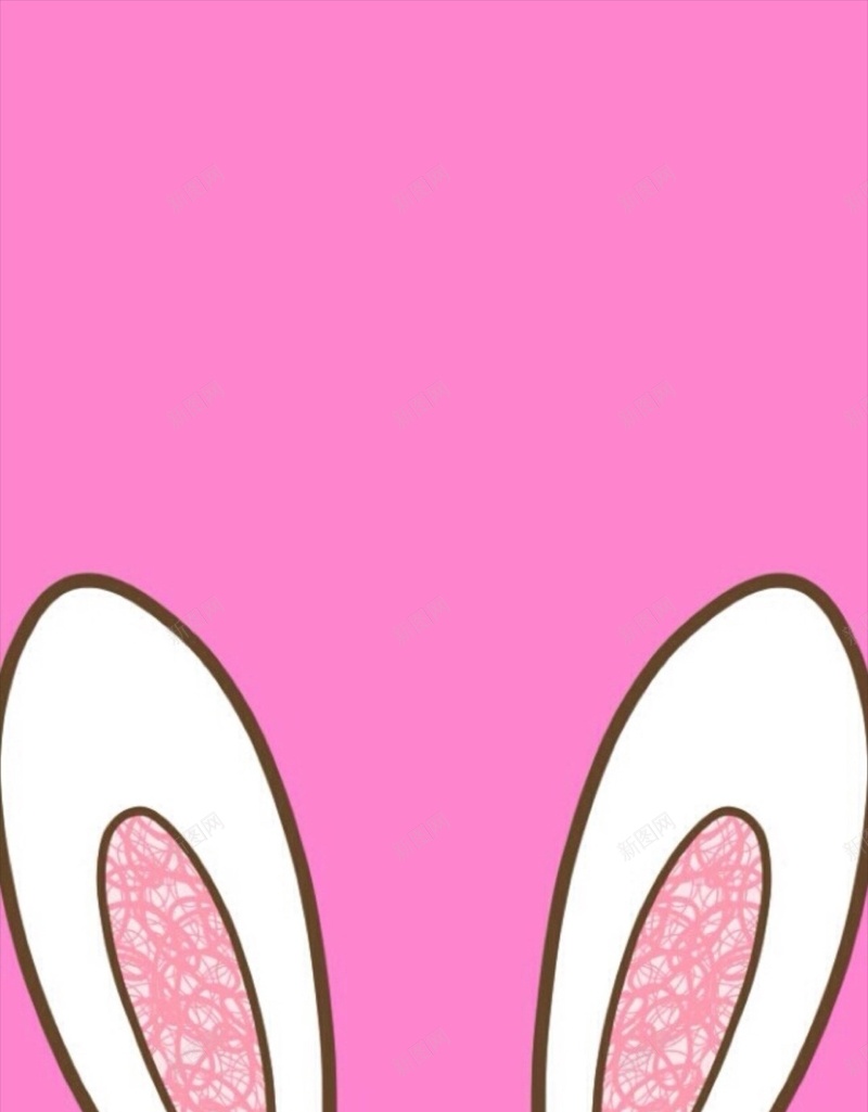卡通可爱萌兔子H5背景jpg设计背景_88icon https://88icon.com H5 h5 兔子 动漫 卡通 彩色 手绘 童趣 耳朵 萌