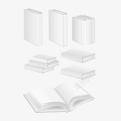空白书籍模板素材
