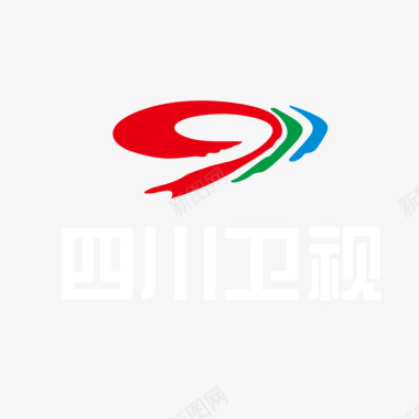 彩色四川卫视logo标志图标图标