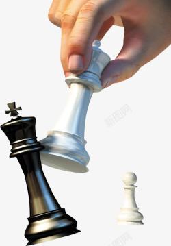 高端象棋企业展板素材