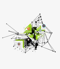 几何形状装饰图案素材