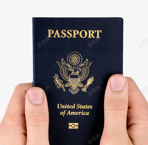 手拿着黑色封面的美国护照实物png免抠素材_88icon https://88icon.com 公民 国境 国籍 居留 手拿着 手指 手掌 手臂 护照本 旅行 证件 证明 身份 通行证