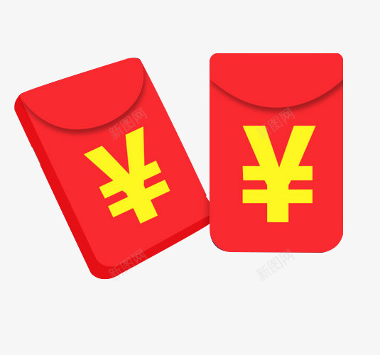 红包png免抠素材_88icon https://88icon.com 春节 红色 金钱