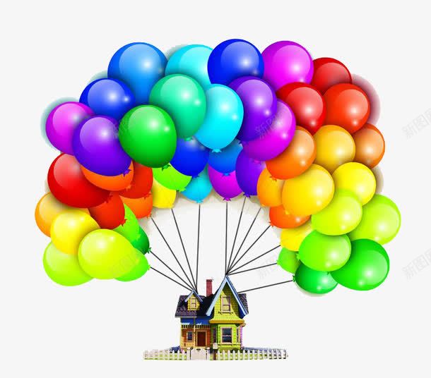 简约彩色卡通飞屋png免抠素材_88icon https://88icon.com 会飞的房子 卡通飞屋 彩色气球带着房子飞 房子 手绘飞屋 气球带着房子飞 气球带着飞的房子 热气球 空中飞的屋子 飞向天空的房子 飞屋 飞屋环游记 飞起的房子