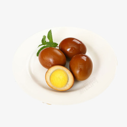 美味快餐产品实物鲜香卤制品卤鸡蛋高清图片