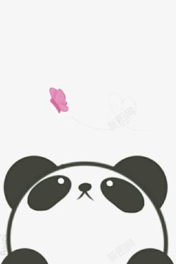 可爱小熊猫熊猫LOGO图标高清图片