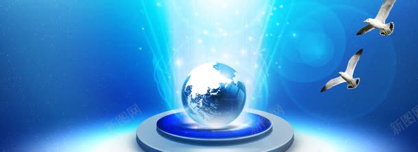 动感地球背景jpg设计背景_88icon https://88icon.com 光效 地球 灯光 舞台 蓝色