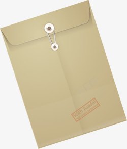 棕色纸张文件袋文件夹办公用品高清图片