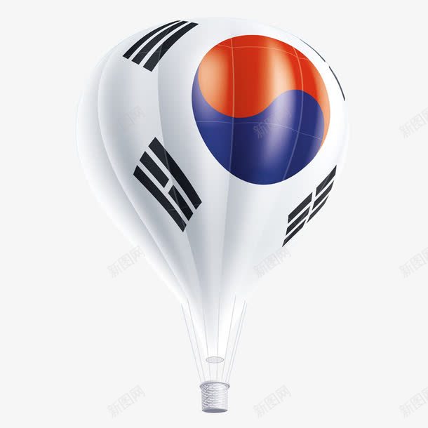 气球png免抠素材_88icon https://88icon.com 国旗 气球 韩国