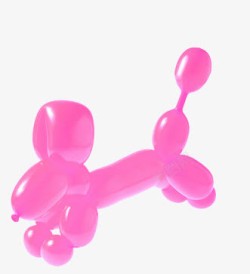 小狗造型气球素材