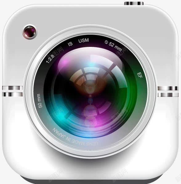 照相机镜头矢量图ai免抠素材_88icon https://88icon.com 摄影 照相机 镜头 矢量图