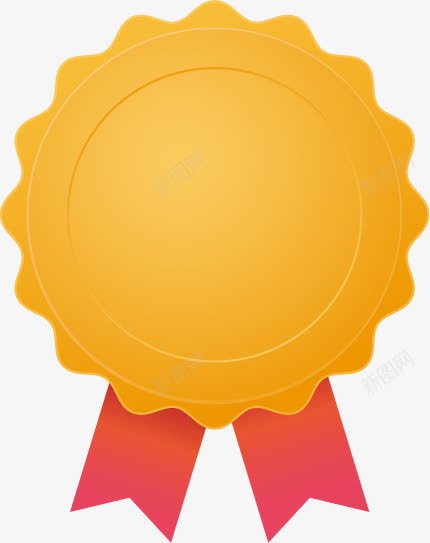 金色金牌花边手绘png免抠素材_88icon https://88icon.com 花边 金牌 金色