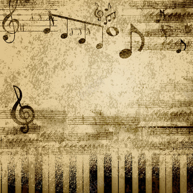 复古钢琴乐谱纹理主图背景背景