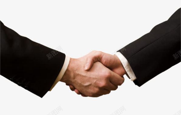 商业人士握手合作图标图标