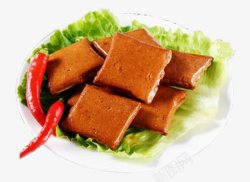 鱼豆腐美食素材