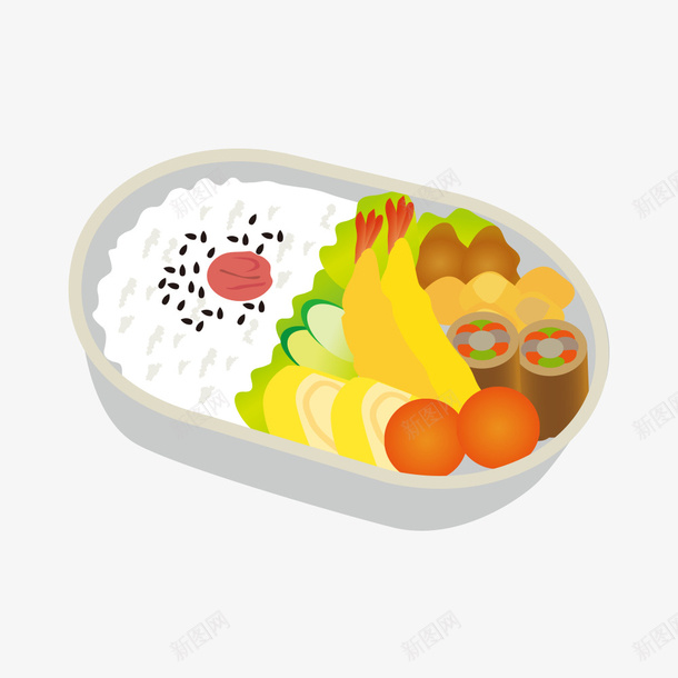 卡通简约美食装饰广告便当png免抠素材_88icon https://88icon.com 便当 卡通美食封面设计 广告设计 海报设计 美食 美食海报设计