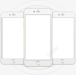 app边框白底苹果手机素材