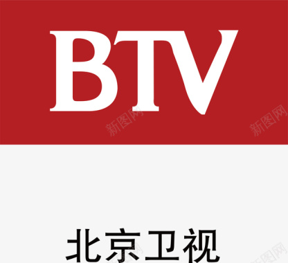 北京卫视logo矢量图图标图标