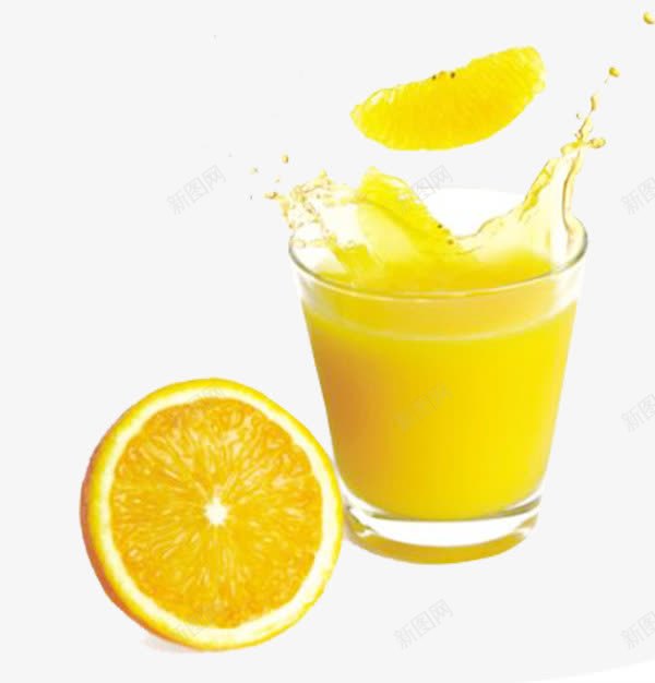 橙汁果茶png免抠素材_88icon https://88icon.com 亮黄色 免费PNG素材 柠檬黄果茶 橙子 水果 海报 海报素材 鲜果茶 鲜黄色 黄色