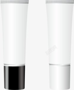 洗面奶模型空白化妆品包装矢量图高清图片