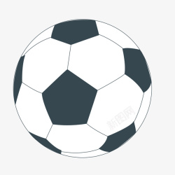足球比赛卡通手绘足球高清图片