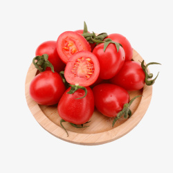 木盘里的水果小番茄4素材