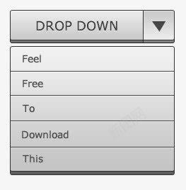 下拉菜单UIpng免抠素材_88icon https://88icon.com UI 下拉菜单 按钮 控件 选择框