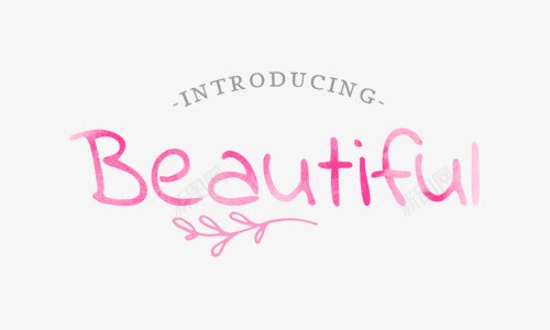 粉色beautiful字母png免抠素材_88icon https://88icon.com beautiful 免抠 创意 卡通手绘 字母 粉色 美丽