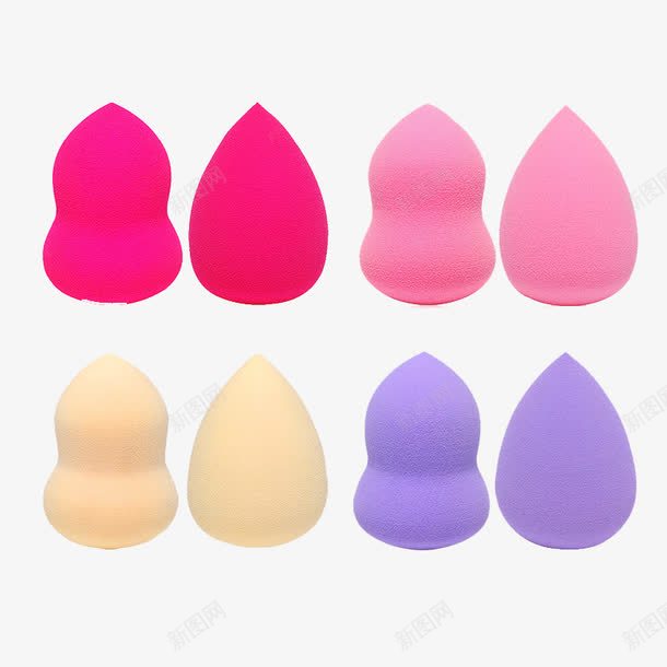 彩色气垫扑png免抠素材_88icon https://88icon.com 产品实物 化妆工具 化妆海绵 彩色气垫扑 气垫粉扑 水滴粉扑 硅胶棉 美妆蛋 葫芦粉扑