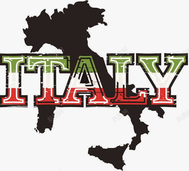 意大利国旗地图png免抠素材_88icon https://88icon.com 意大利国旗 意大利地图 意大利城市地图 欧洲板块 英文字母