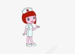 卡通小护士小护士美女高清图片