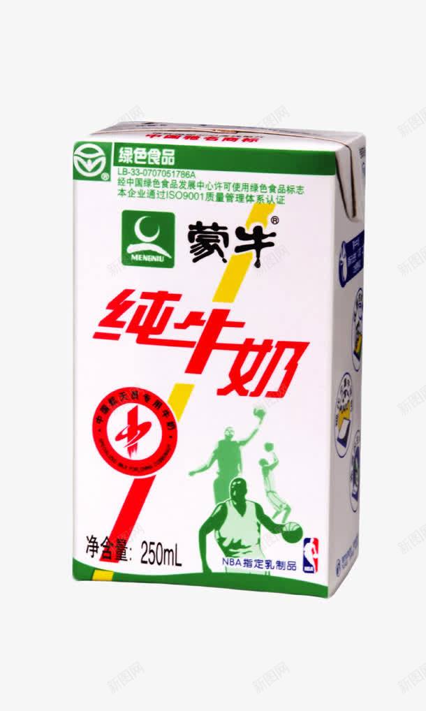 蒙牛纯牛奶png免抠素材_88icon https://88icon.com 产品实物 氨基酸 盒装 绿色食品