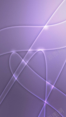 紫色背景下的白色极光H5背景背景