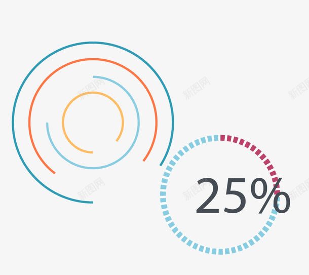 圆圈比例广告png免抠素材_88icon https://88icon.com 价格 圆圈 广告 广告设计 数据分析 比例 统计图表 统计图表模板 设计