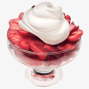 草莓奶昔png免抠素材_88icon https://88icon.com 甜点 美食 零食