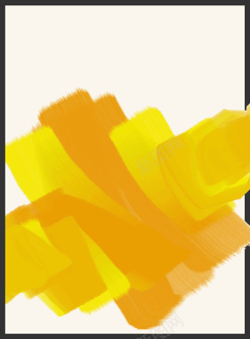 黄色水彩艺术抽象商务背景矢量图背景